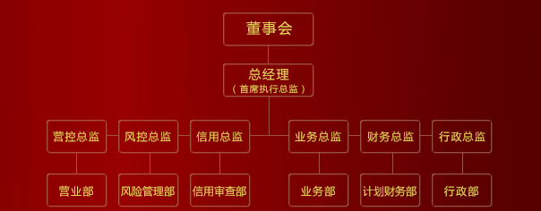 上海如银融资租赁有限公司组织图例